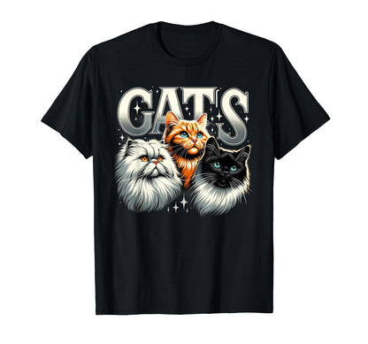 Cat Bootleg Grunge 90S T-Shirt - Unique Graphic for Adults - T-Shirt, Sweatshirt, Hoodie