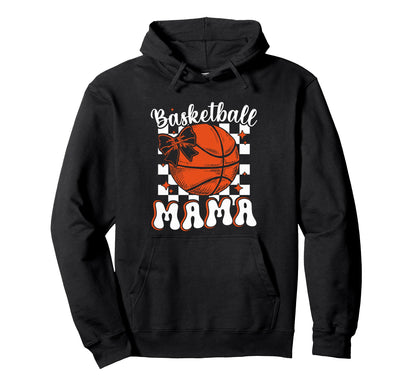 Basketball Mom Art Mothers Day Hoodie - Casual Everyday Wear for Adults - T-Shirt, Sweatshirt, Hoodie