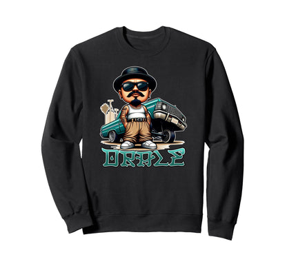 Orale Lowrider Chicano Homie Tattoo Sweatshirt - Aesthetic Graphic Unisex - T-Shirt, Sweatshirt, Hoodie