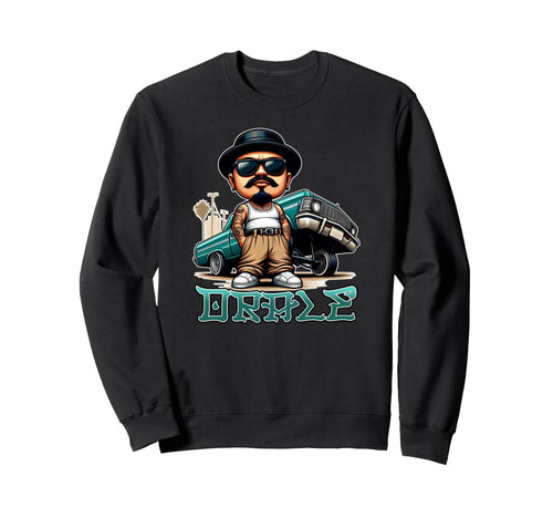 Orale Lowrider Chicano Homie Tattoo Sweatshirt - Aesthetic Graphic Unisex - T-Shirt, Sweatshirt, Hoodie