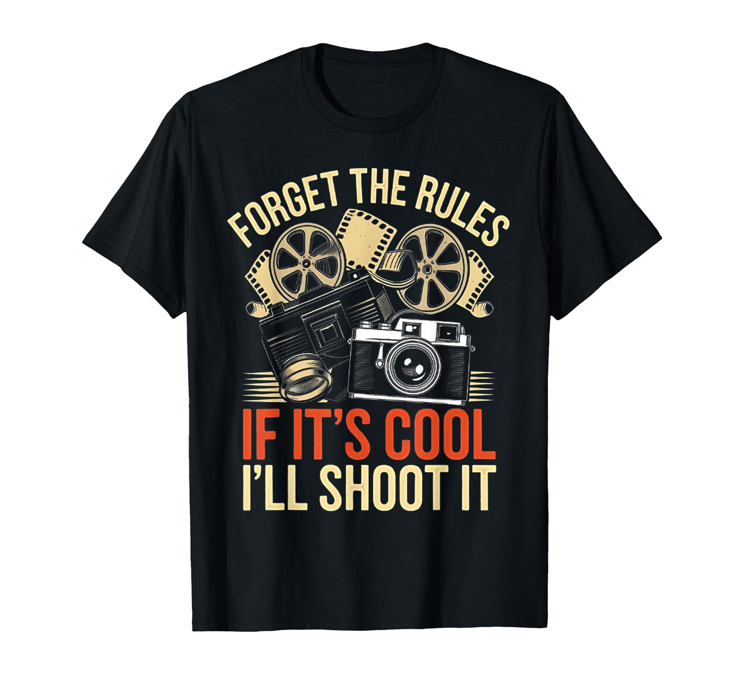 Camera Photography Cameraman Funny T-Shirt - Unique Graphic Men Women - T-Shirt, Sweatshirt, Hoodie