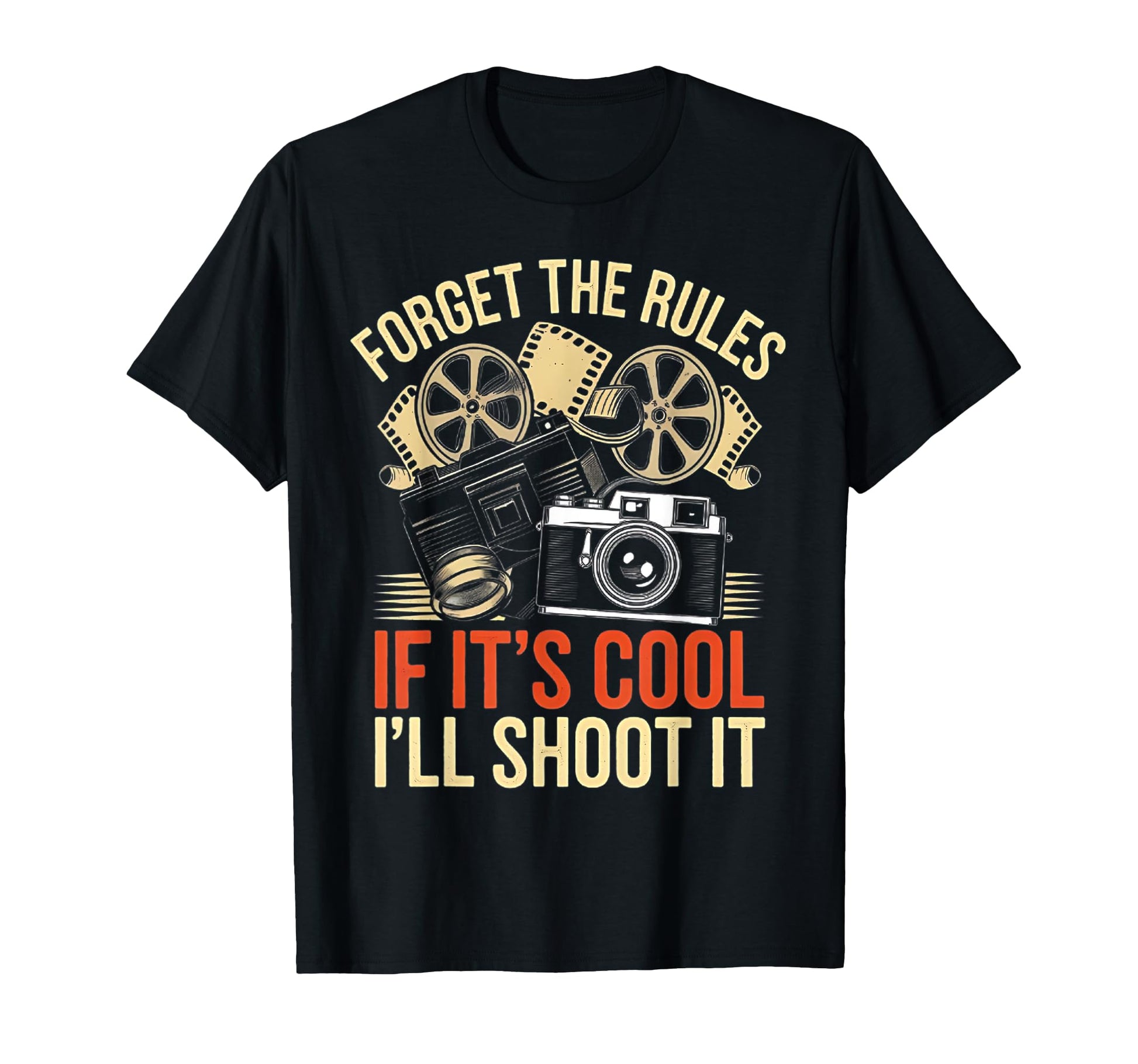 Camera Photography Cameraman Funny T-Shirt - Unique Graphic Men Women - T-Shirt, Sweatshirt, Hoodie