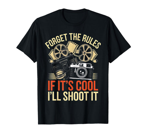Camera Photography Cameraman Funny T-Shirt - Unique Graphic Men Women - T-Shirt, Sweatshirt, Hoodie