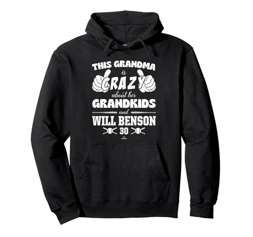 Grandma Crazy Will Benson Cincinnati Hoodie - Unique Graphic for Adults - T-Shirt, Sweatshirt, Hoodie