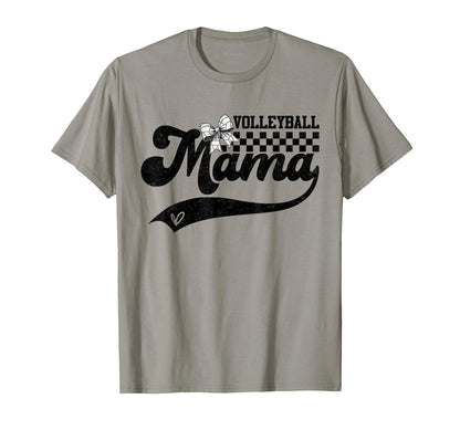 Volleyball Mama Mom Coquette Bow T-Shirt - Fun Novelty Design Men Women - T-Shirt, Sweatshirt, Hoodie