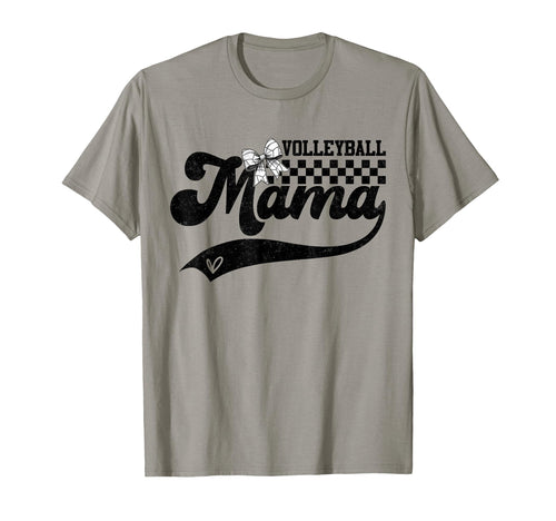 Volleyball Mama Mom Coquette Bow T-Shirt - Fun Novelty Design Men Women - T-Shirt, Sweatshirt, Hoodie