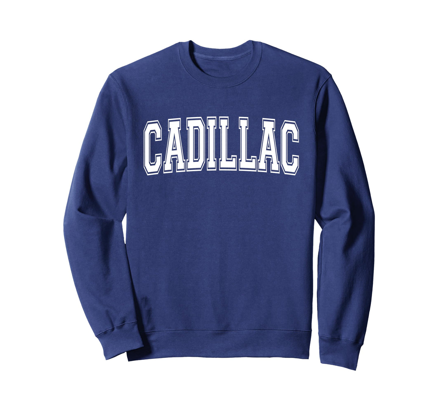 Cadillac Mi Michigan Usa Sports Varsity Sweatshirt - Novelty Apparel Unisex - T-Shirt, Sweatshirt, Hoodie