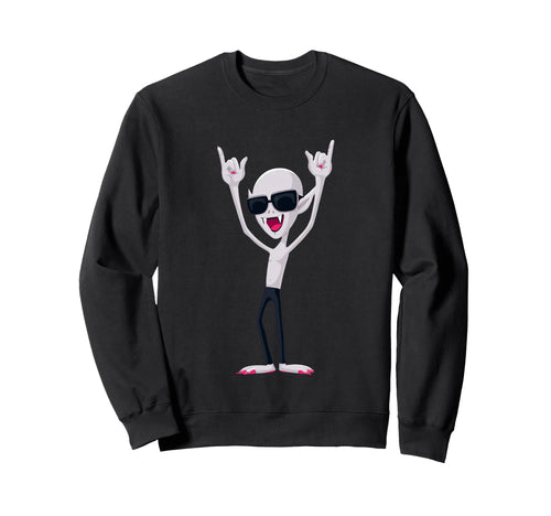 Vampire Rock Funny Gothic Monster Sweatshirt - Graphic Print Men Women - T-Shirt, Sweatshirt, Hoodie