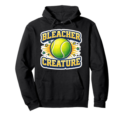 Bleacher Creature Tennis Fan Supporter Hoodie - Graphic Print for Adults - T-Shirt, Sweatshirt, Hoodie
