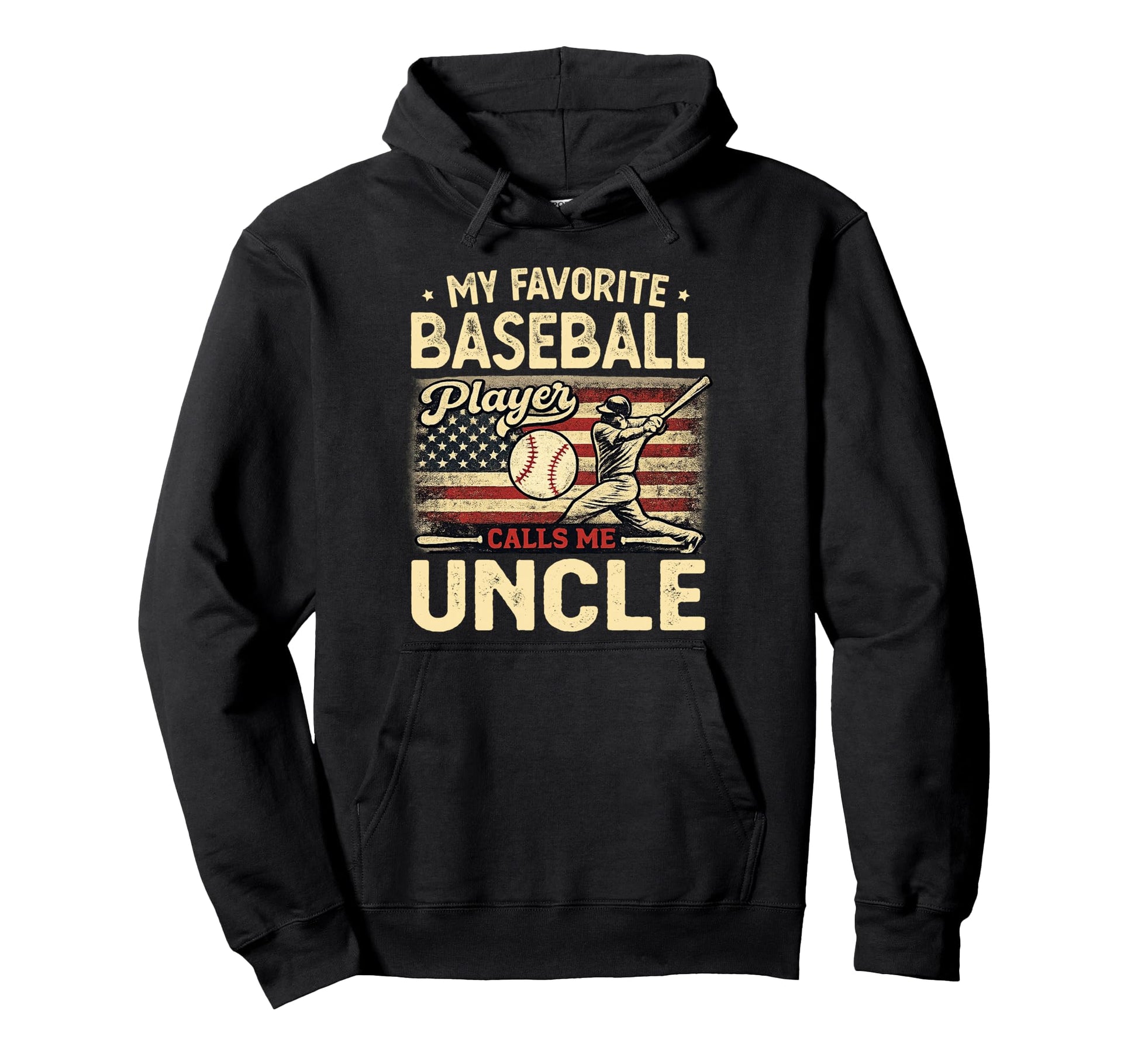 My Favorite Baseball Player Calls Me Hoodie - Fun Novelty Design Men Women - T-Shirt, Sweatshirt, Hoodie