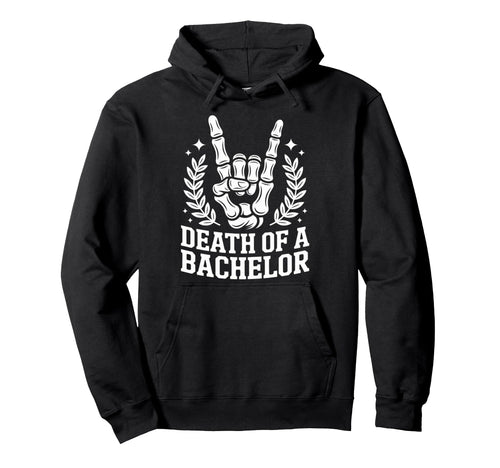 Death Bachelor Rock Fans Creepy Vibe Hoodie - Trendy Graphic for Adults - T-Shirt, Sweatshirt, Hoodie