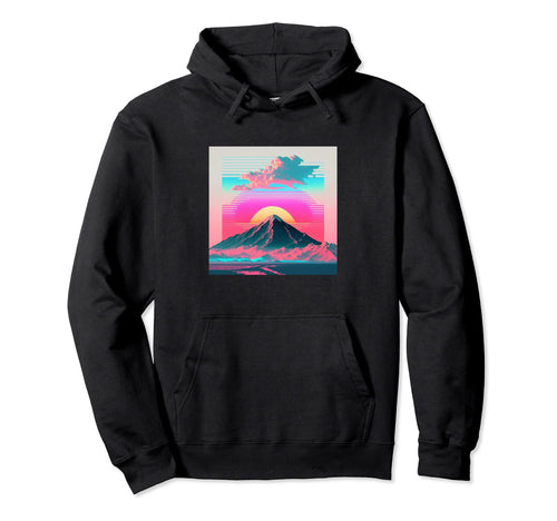 Vaperwave Aesthetic Glitch Retrowave Hoodie - Trendy Graphic Unisex - T-Shirt, Sweatshirt, Hoodie