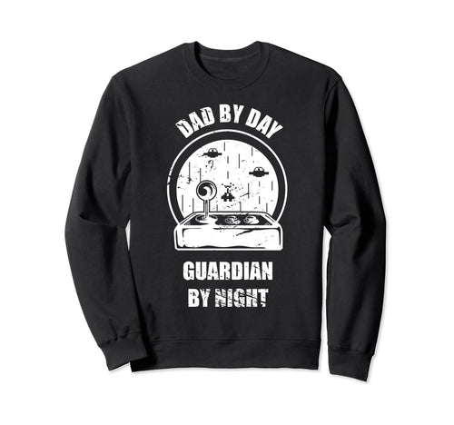 Gamer Dad Dad Day Guardian Night Gaming Sweatshirt - Novelty Apparel Unisex - T-Shirt, Sweatshirt, Hoodie