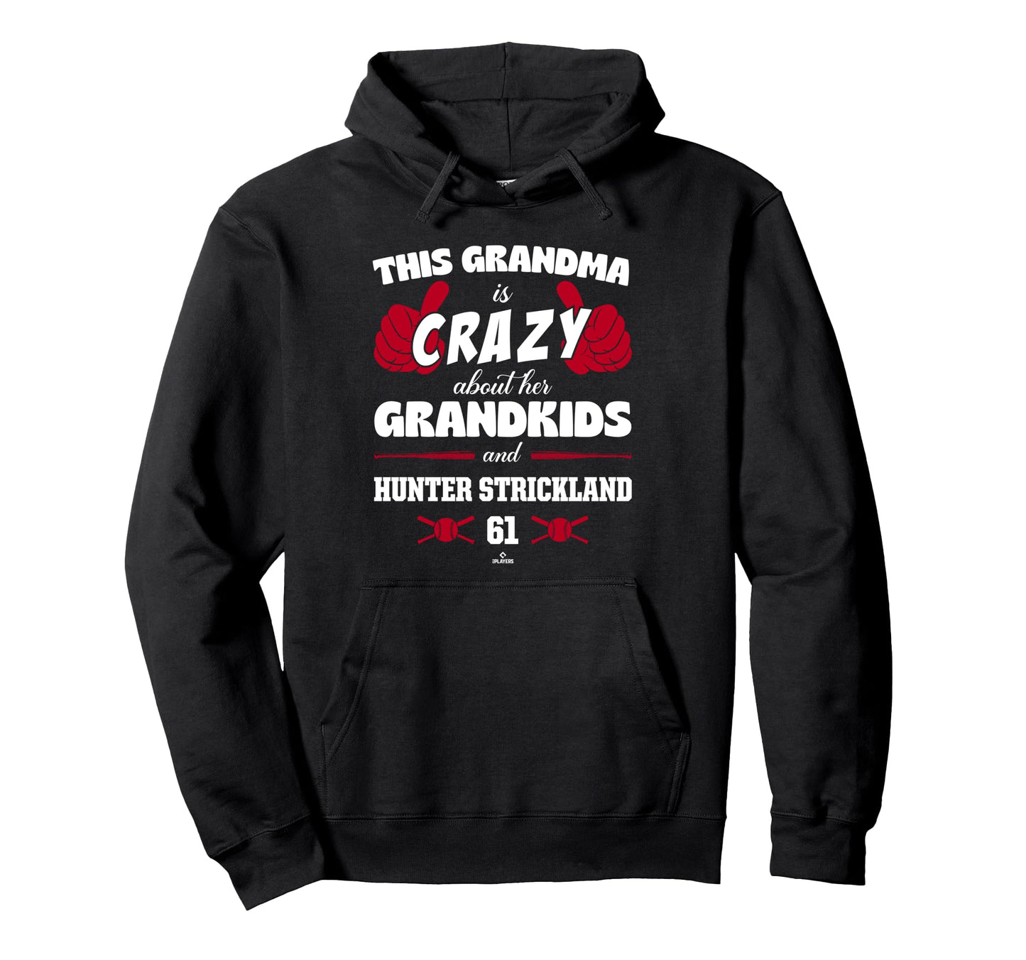 Grandma Crazy Hunter Strickland Los Hoodie - Novelty Apparel Unisex - T-Shirt, Sweatshirt, Hoodie