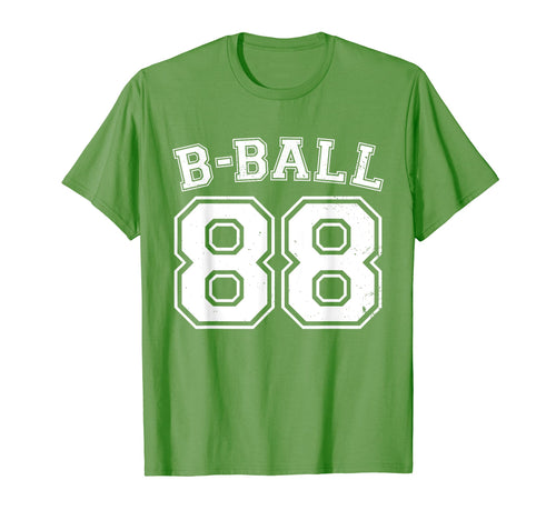 B Ball Basketball Player Number 88 T-Shirt - Novelty Apparel for Adults - T-Shirt, Sweatshirt, Hoodie