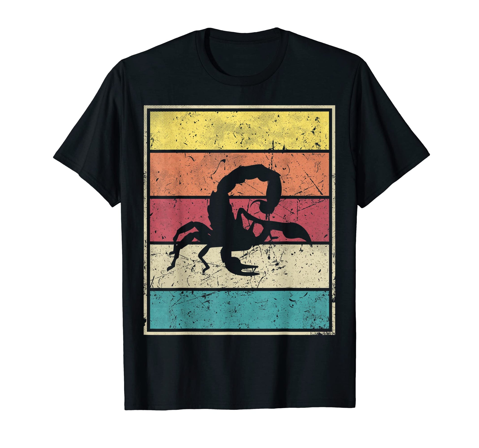 Scorpion Stripes T-Shirt - Aesthetic Graphic for Adults - T-Shirt, Sweatshirt, Hoodie
