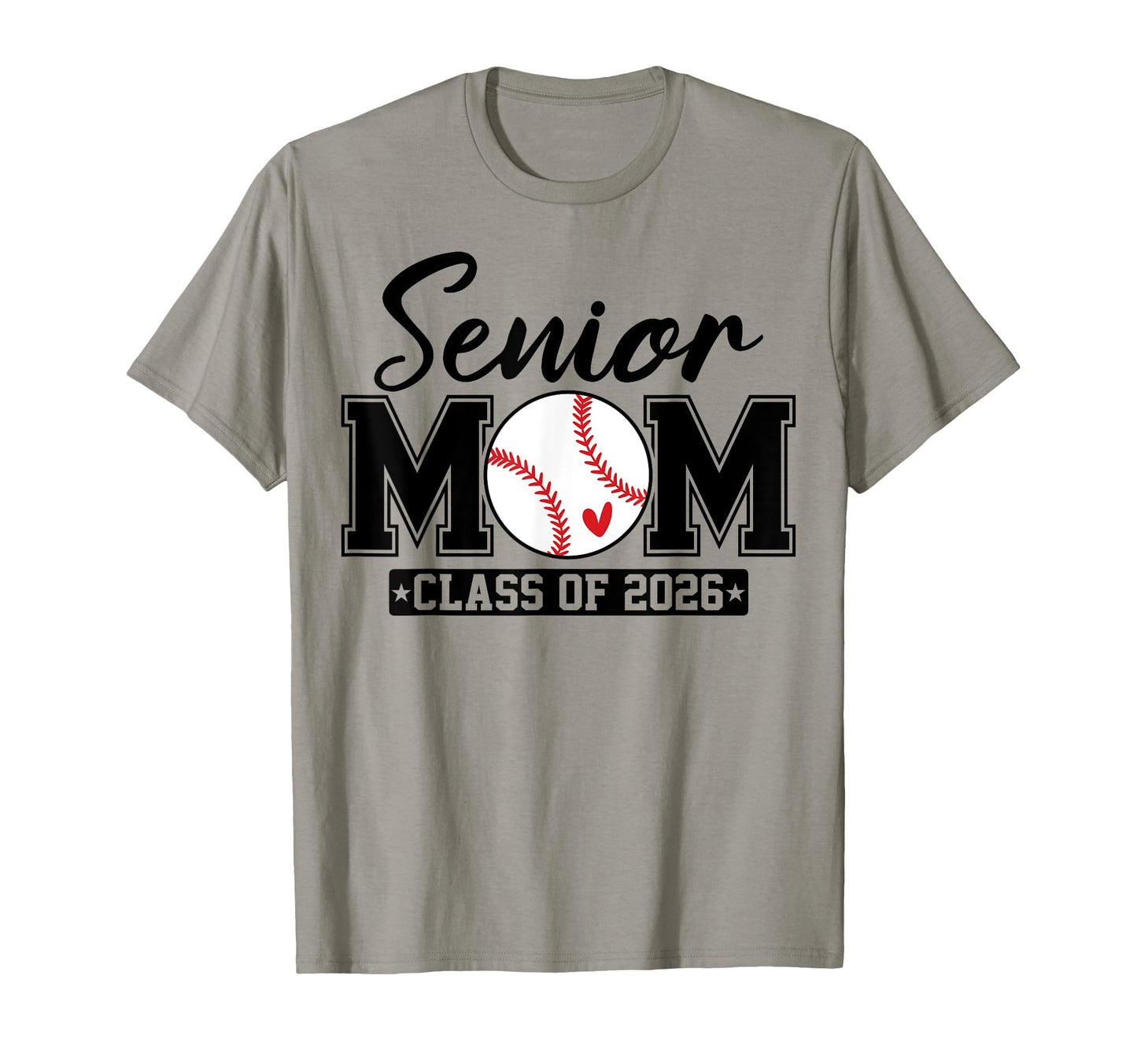 Senior Mom Class 2026 Baseball Mom T-Shirt - Aesthetic Graphic Men Women - T-Shirt, Sweatshirt, Hoodie