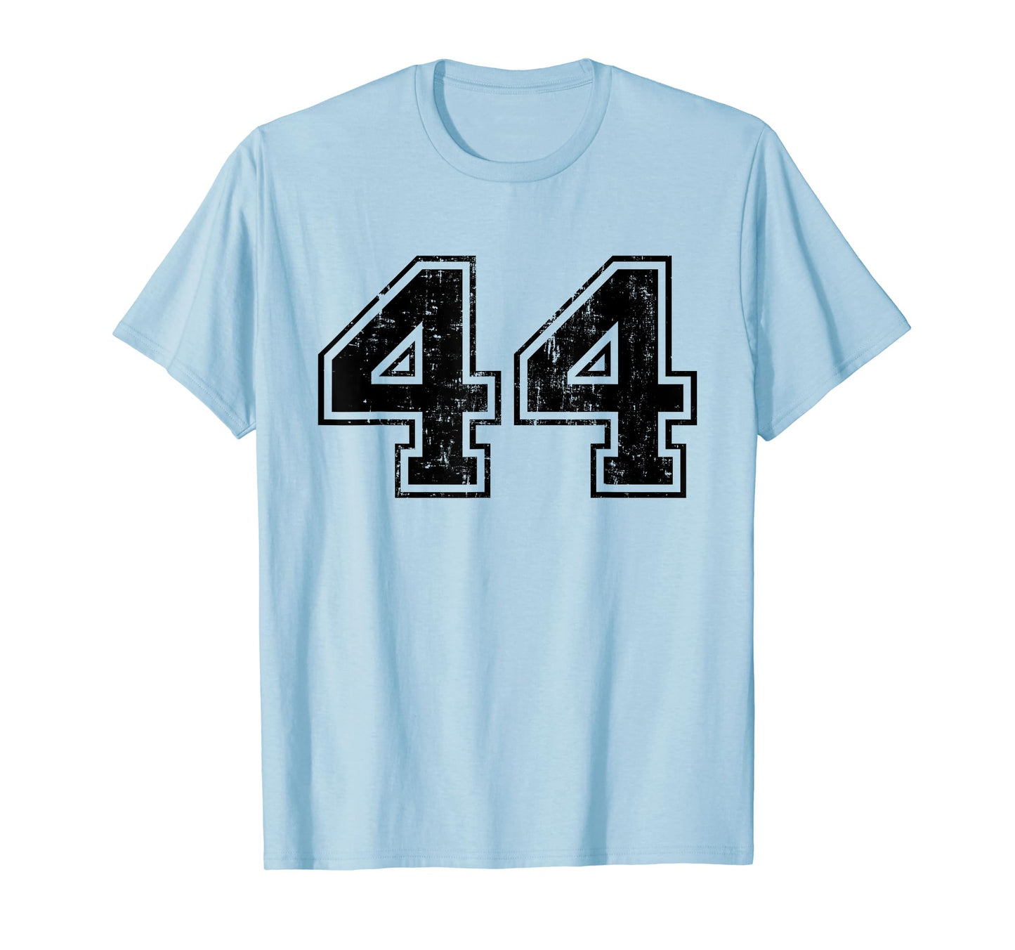 Number 44 Varsity Distressed Sport T-Shirt - Casual Everyday Wear Unisex - T-Shirt, Sweatshirt, Hoodie