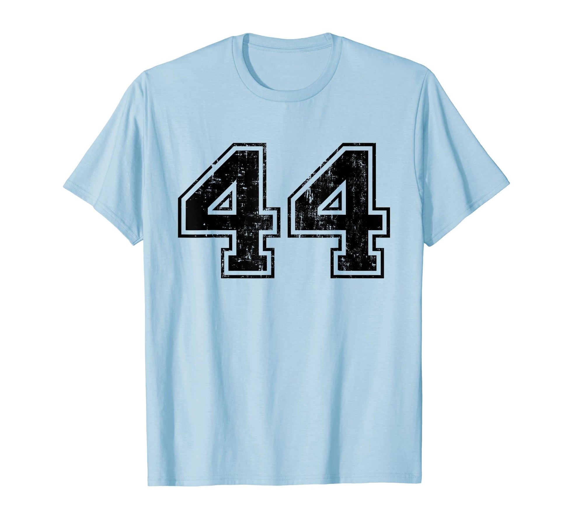 Number 44 Varsity Distressed Sport T-Shirt - Casual Everyday Wear Unisex - T-Shirt, Sweatshirt, Hoodie
