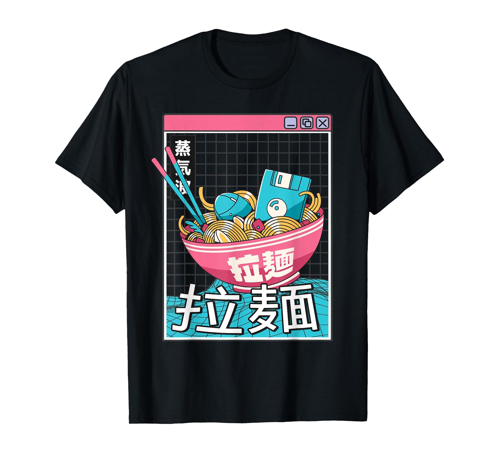 Ramen Noodles Bowl Kawaii Weirdcore T-Shirt - Fun Novelty Design Men Women - T-Shirt, Sweatshirt, Hoodie