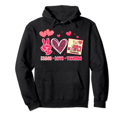 Valentines Day Slp Speech Pathologist Hoodie - Graphic Print for Adults - T-Shirt, Sweatshirt, Hoodie