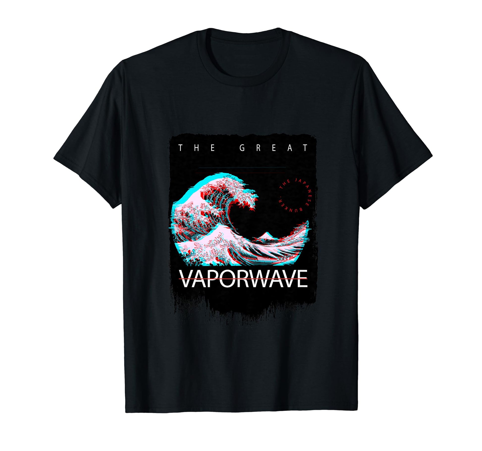 Great Wave Aesthetic Vaporwave Creation T-Shirt - Unique Graphic Unisex - T-Shirt, Sweatshirt, Hoodie