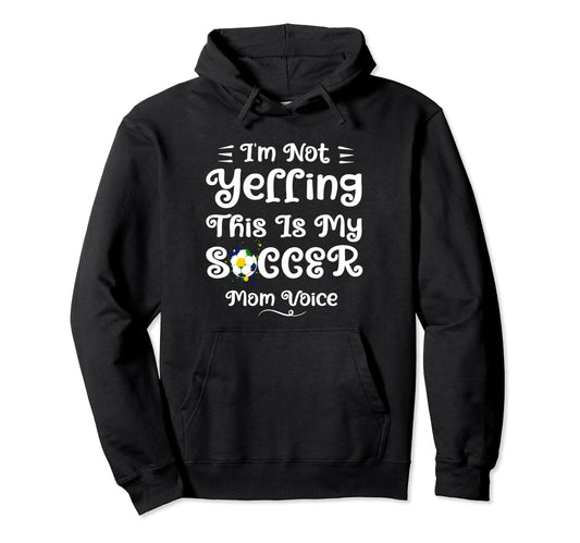 Funny Soccer Mom Art Mama Mom Soccer Hoodie - Custom Art Print for Adults - T-Shirt, Sweatshirt, Hoodie