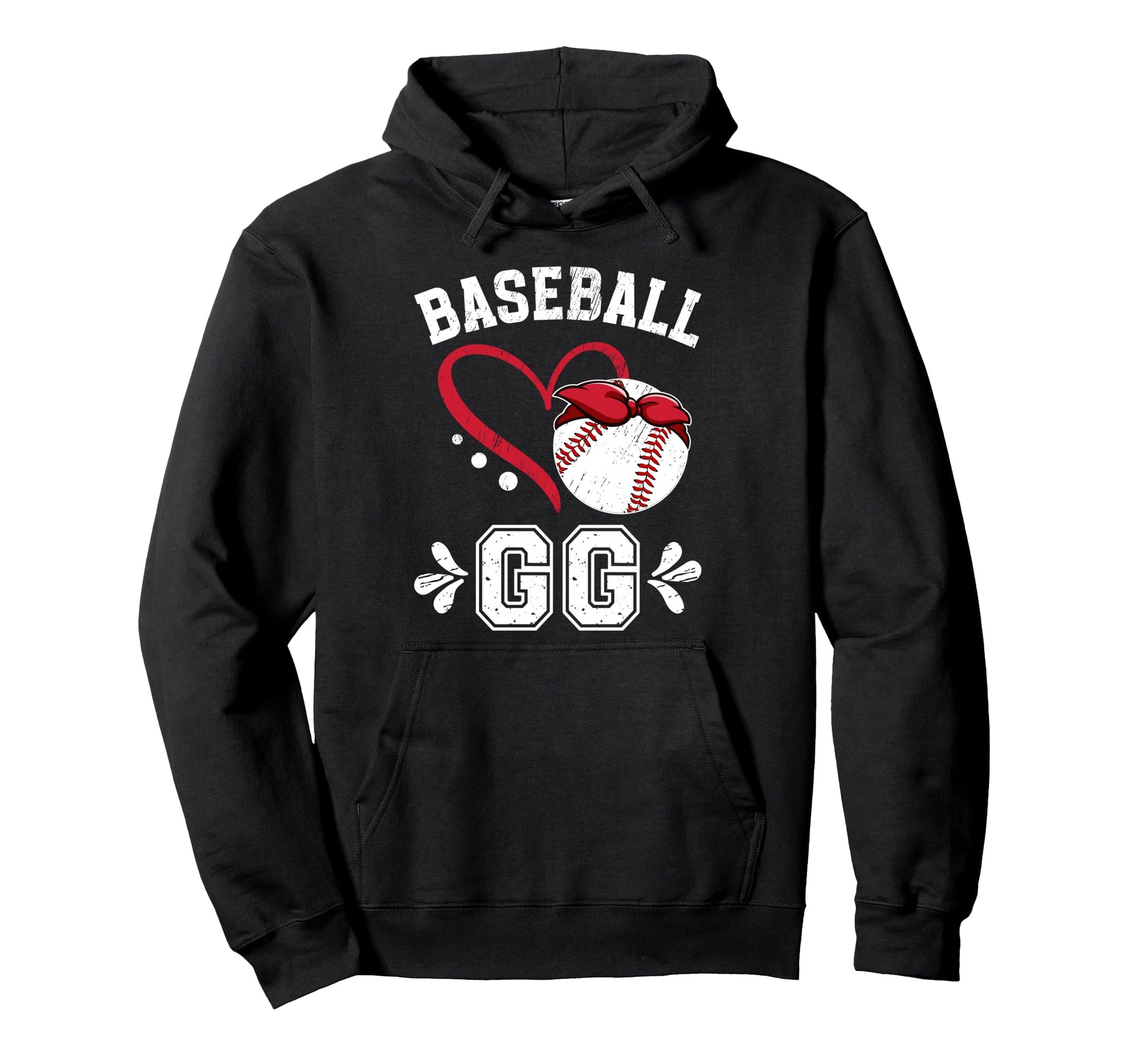 Baseball Gg Grandma Gg Baseball Player Gg Hoodie - Minimalist Print Unisex - T-Shirt, Sweatshirt, Hoodie