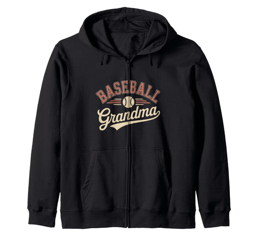 Funny Baseball Grandma Mothers Day Hoodie - Graphic Print Men Women - T-Shirt, Sweatshirt, Hoodie