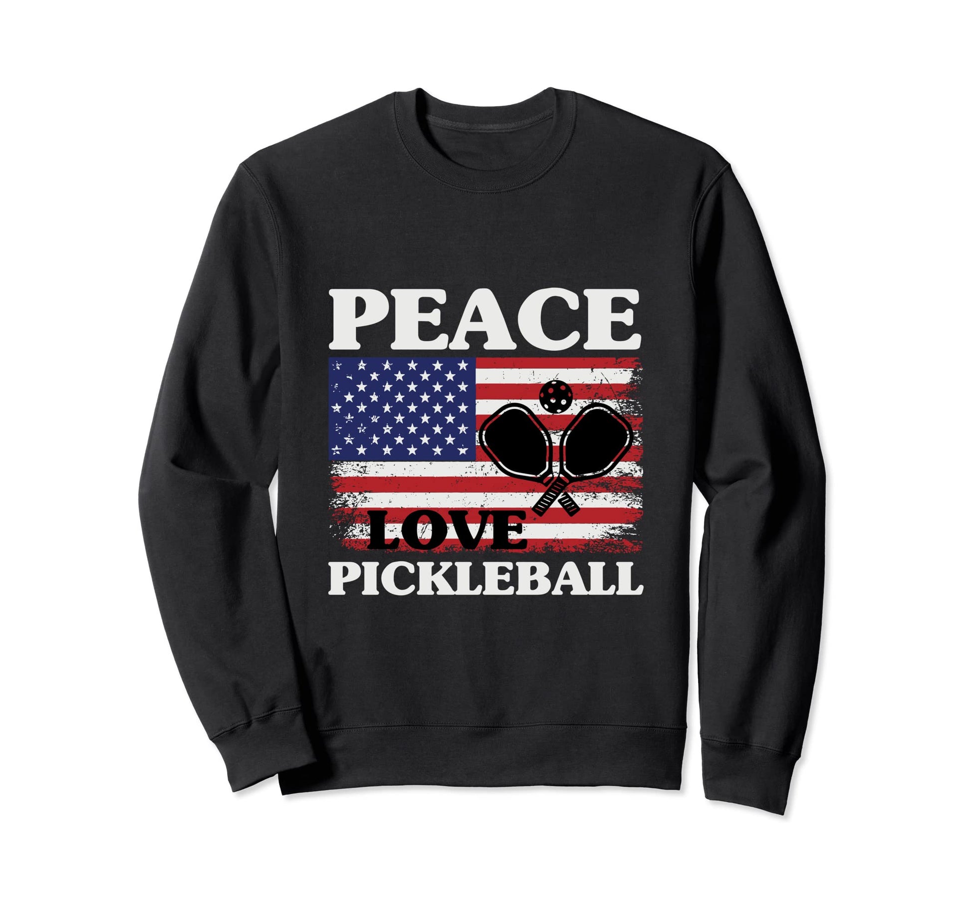 Funny Usa Pickleball Pickle Ball T-Shirt - Streetwear Style Men Women - T-Shirt, Sweatshirt, Hoodie