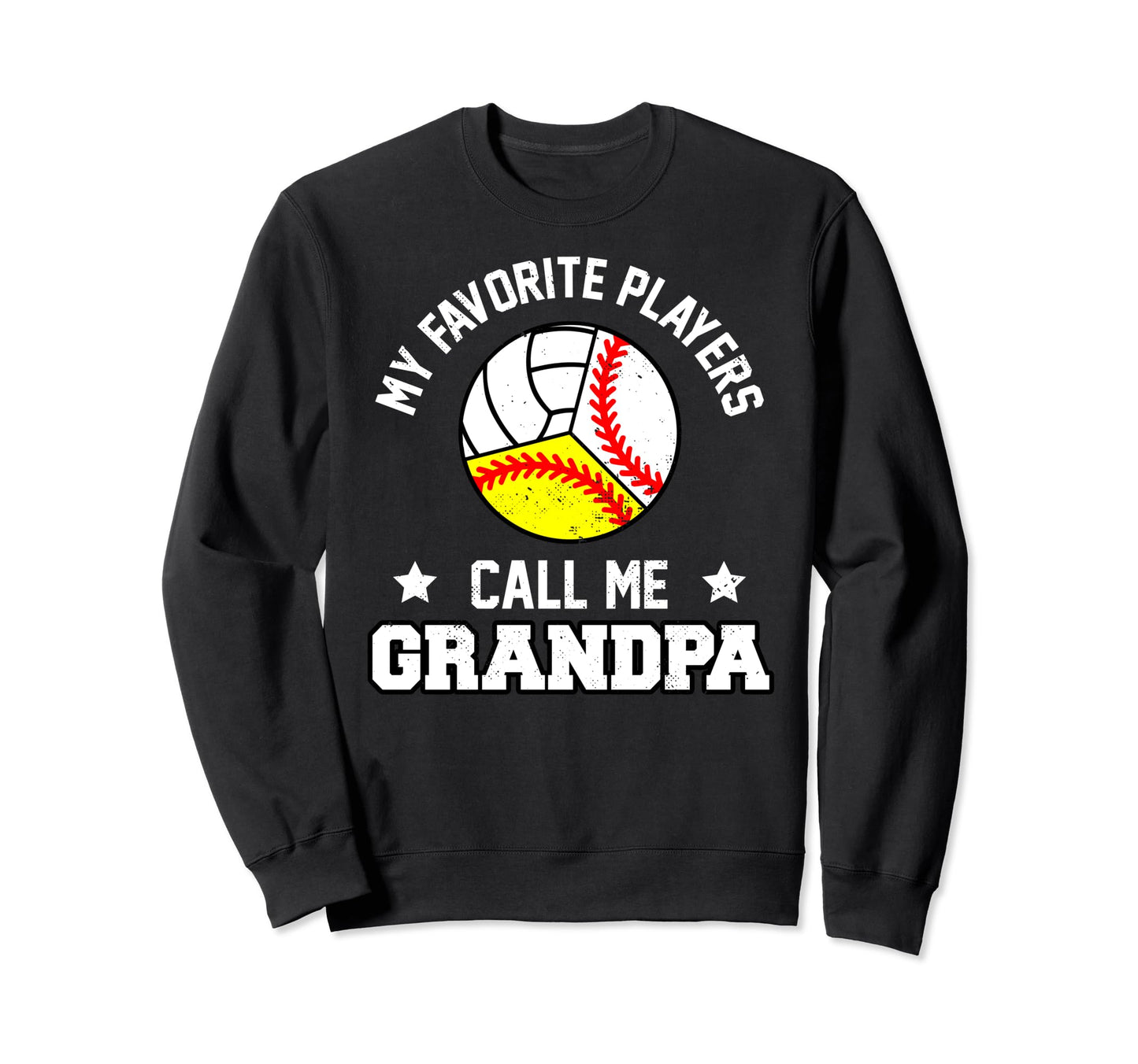 My Favorites Baseball Softball Sweatshirt - Custom Art Print Unisex - T-Shirt, Sweatshirt, Hoodie