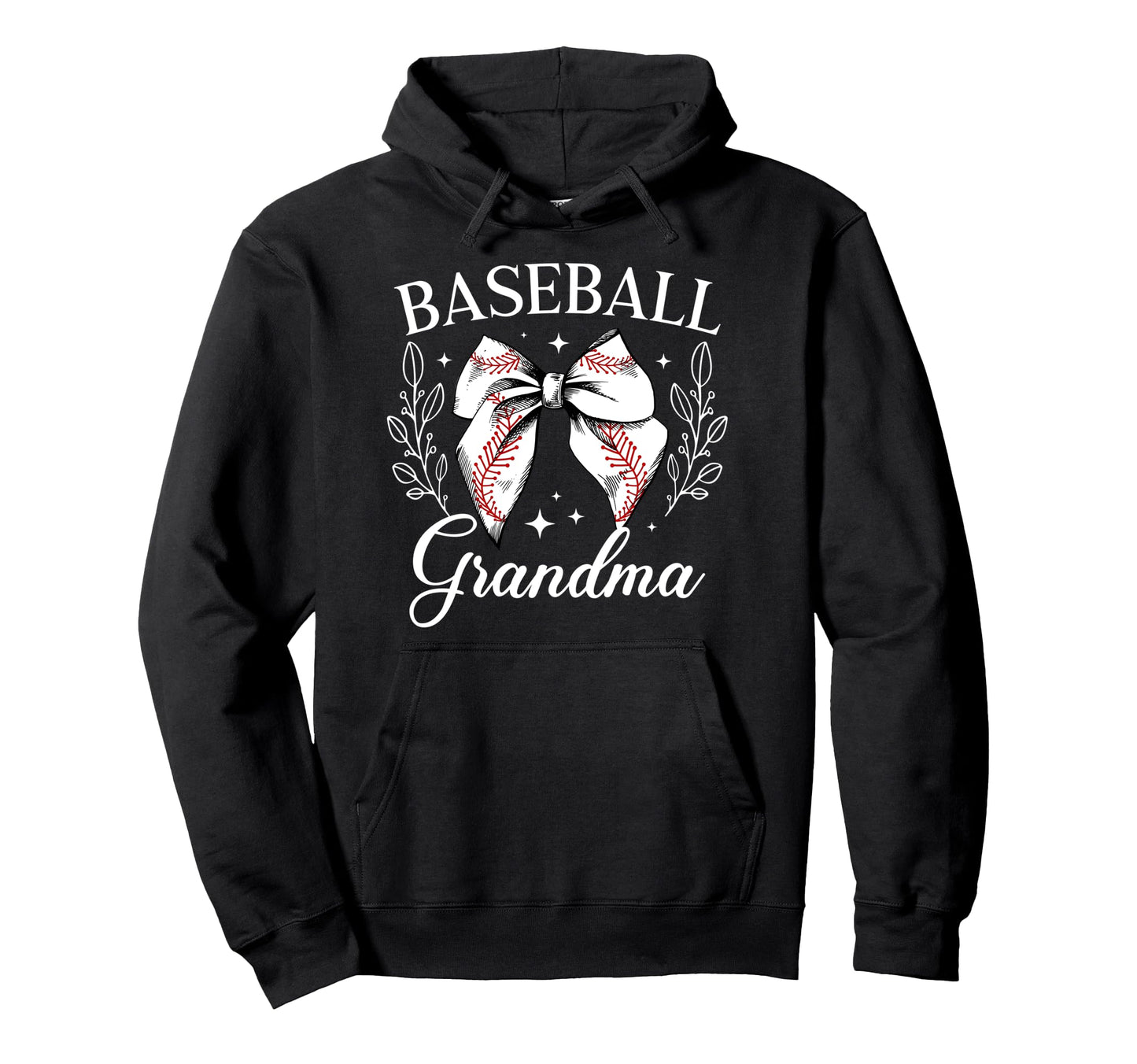 Baseball Grandma Baseball Player Grandma Hoodie - Graphic Print Men Women - T-Shirt, Sweatshirt, Hoodie