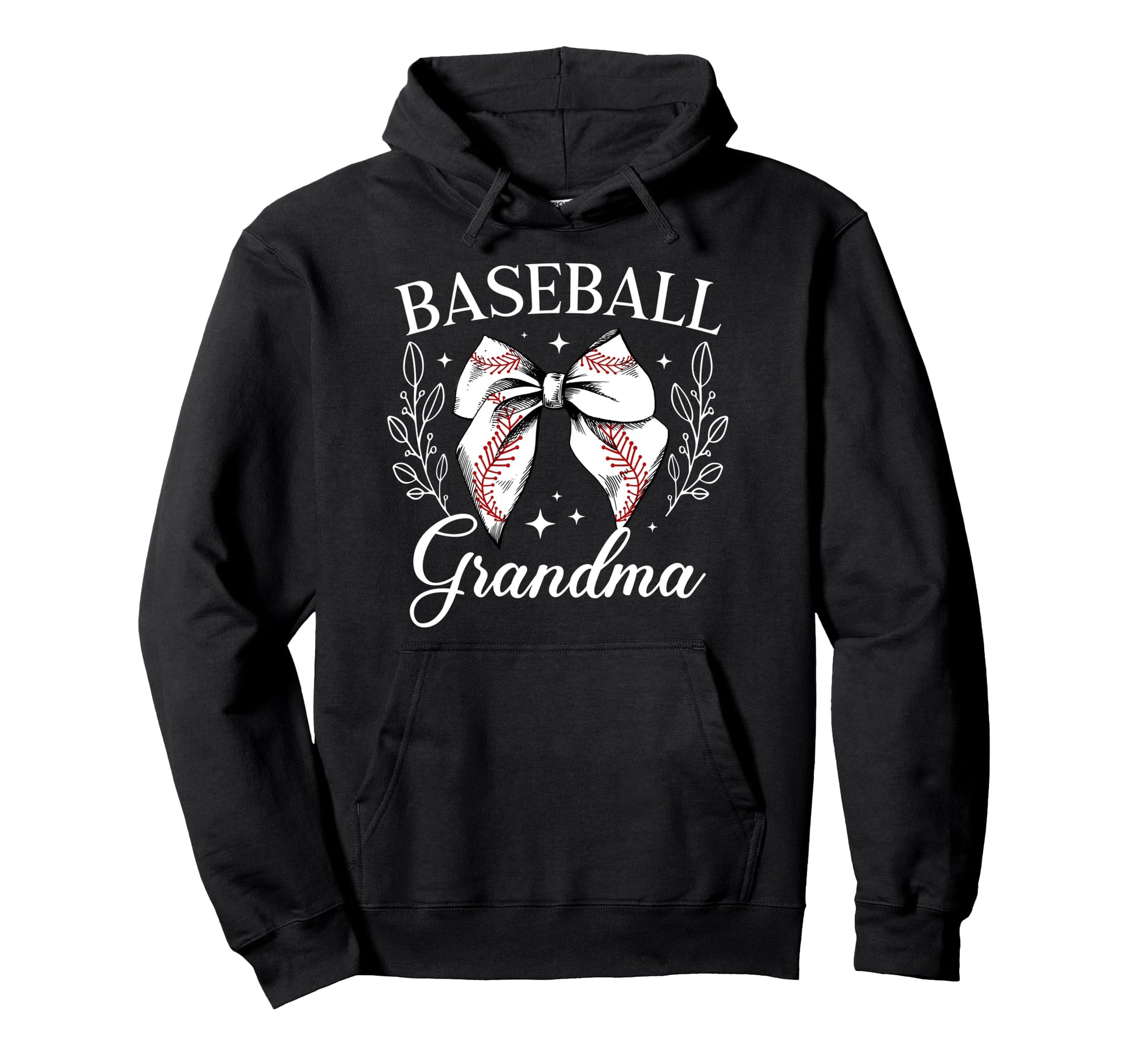 Baseball Grandma Baseball Player Grandma Hoodie - Graphic Print Men Women - T-Shirt, Sweatshirt, Hoodie