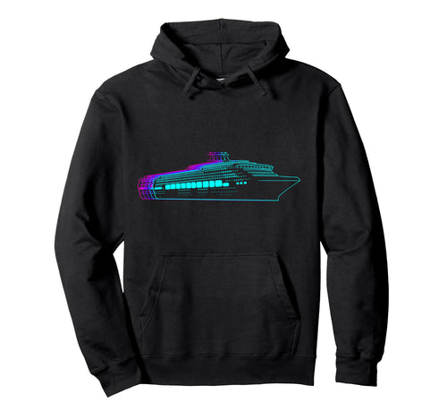 Cruise Cruising Vacation Vaporwave Hoodie - Aesthetic Graphic Men Women - T-Shirt, Sweatshirt, Hoodie
