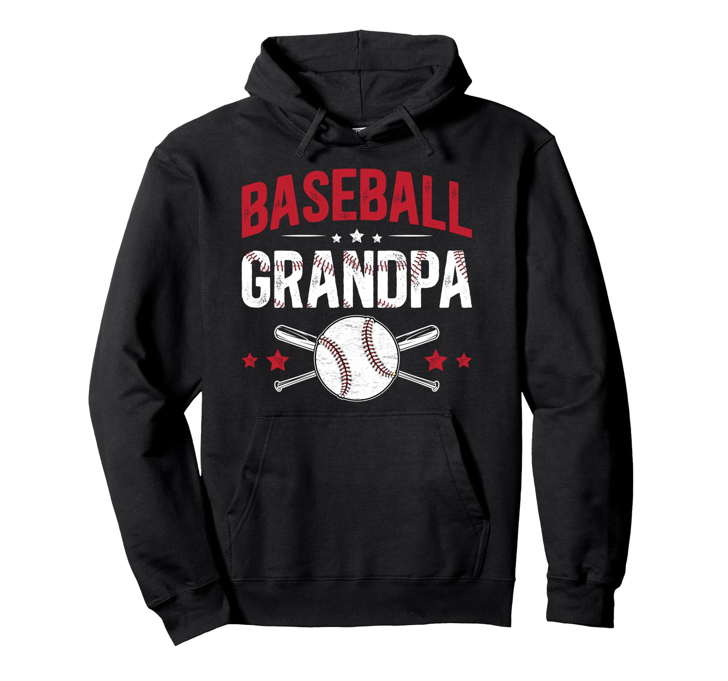 Baseball Grandpa Best Baseball Player Hoodie - Streetwear Style for Adults - T-Shirt, Sweatshirt, Hoodie