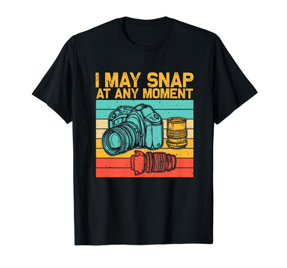 Photographer Photography Lover T-Shirt - Streetwear Style Men Women - T-Shirt, Sweatshirt, Hoodie