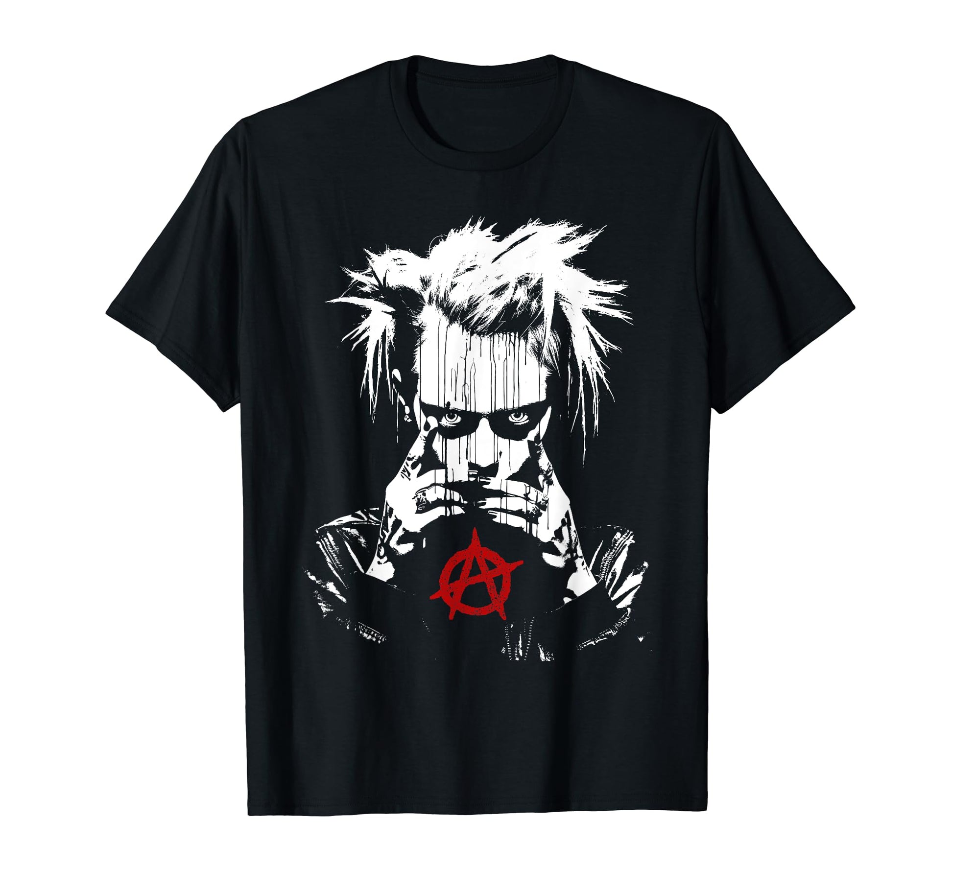 Grunge Distressed Punk Aesthetic 90S T-Shirt - Custom Art Print Unisex - T-Shirt, Sweatshirt, Hoodie