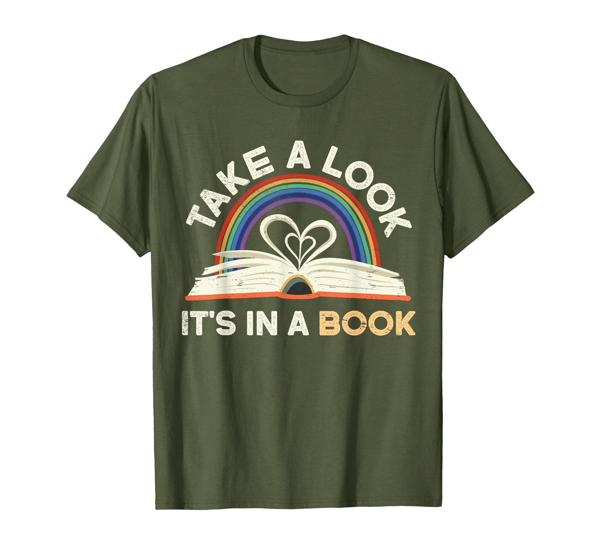 Take Its Book Reading Rainbow T-Shirt - Streetwear Style for Adults - T-Shirt, Sweatshirt, Hoodie