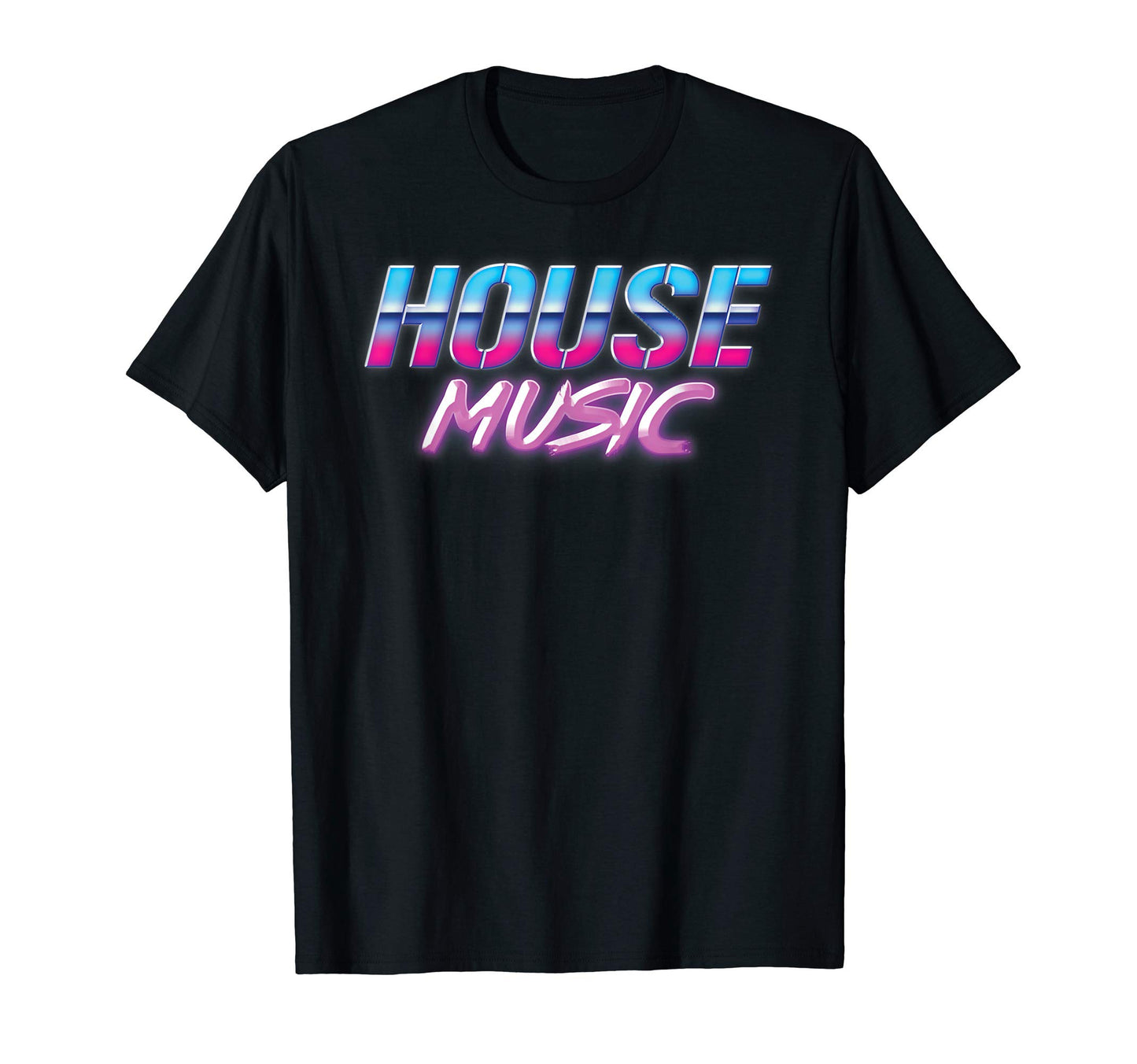 House Music 80S Vaporwave Aesthetic Edm T-Shirt - Trendy Graphic Unisex - T-Shirt, Sweatshirt, Hoodie