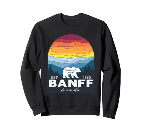 Banff National Park Canada Sweatshirt - Custom Art Print for Adults - T-Shirt, Sweatshirt, Hoodie
