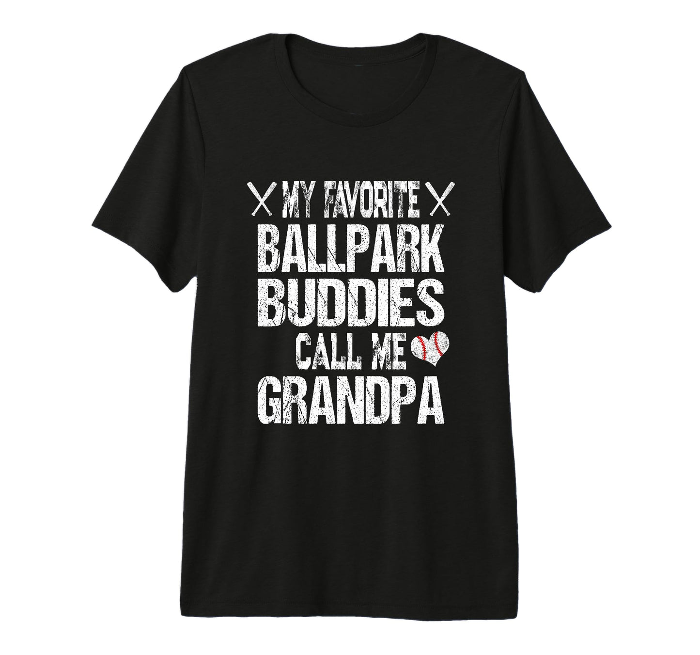 Mens My Favorite Ballpark Buddies T-Shirt - Fun Novelty Design Men Women - T-Shirt, Sweatshirt, Hoodie