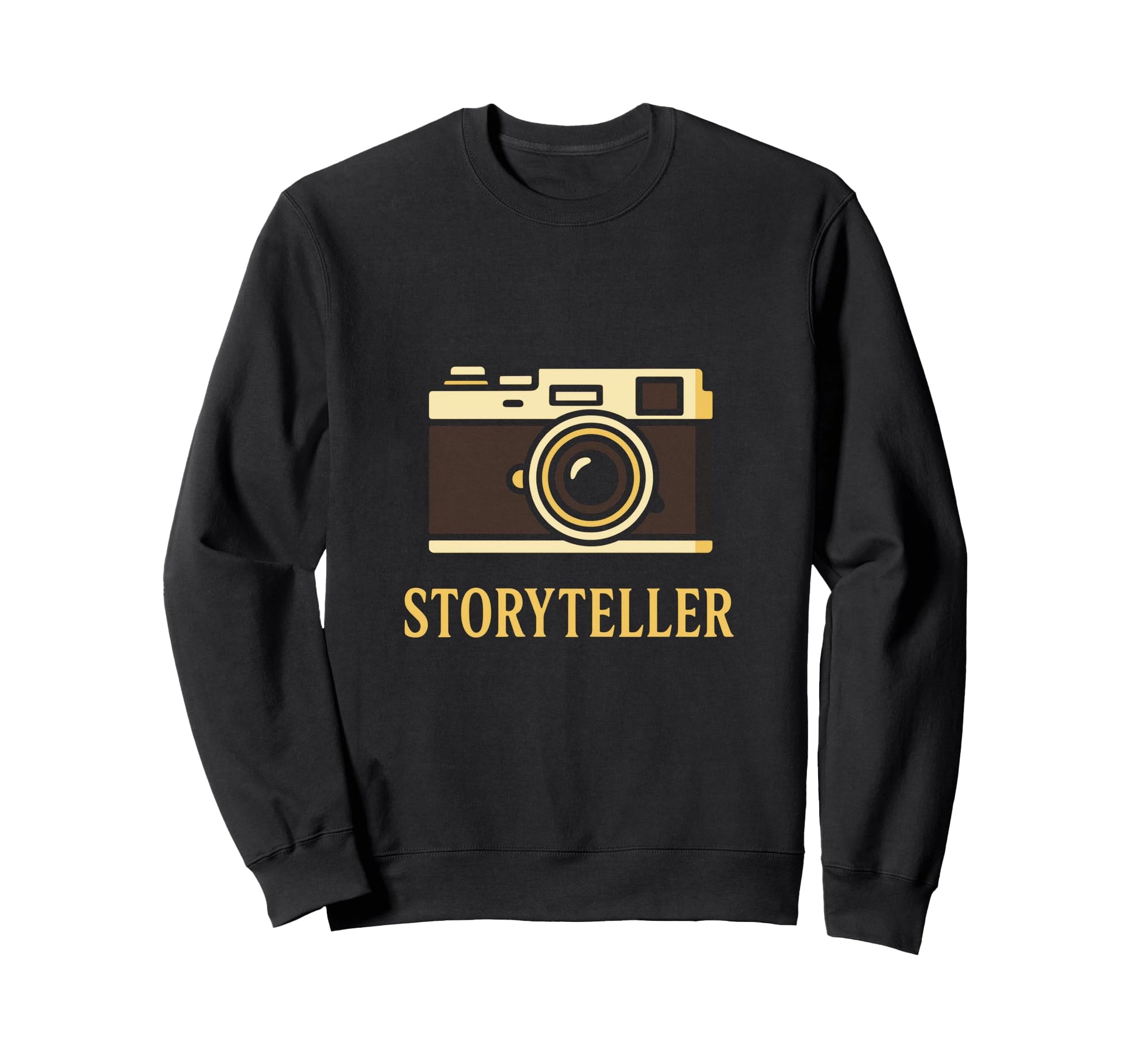 Storyteller Camera Photography Lens Sweatshirt - Graphic Print Unisex - T-Shirt, Sweatshirt, Hoodie