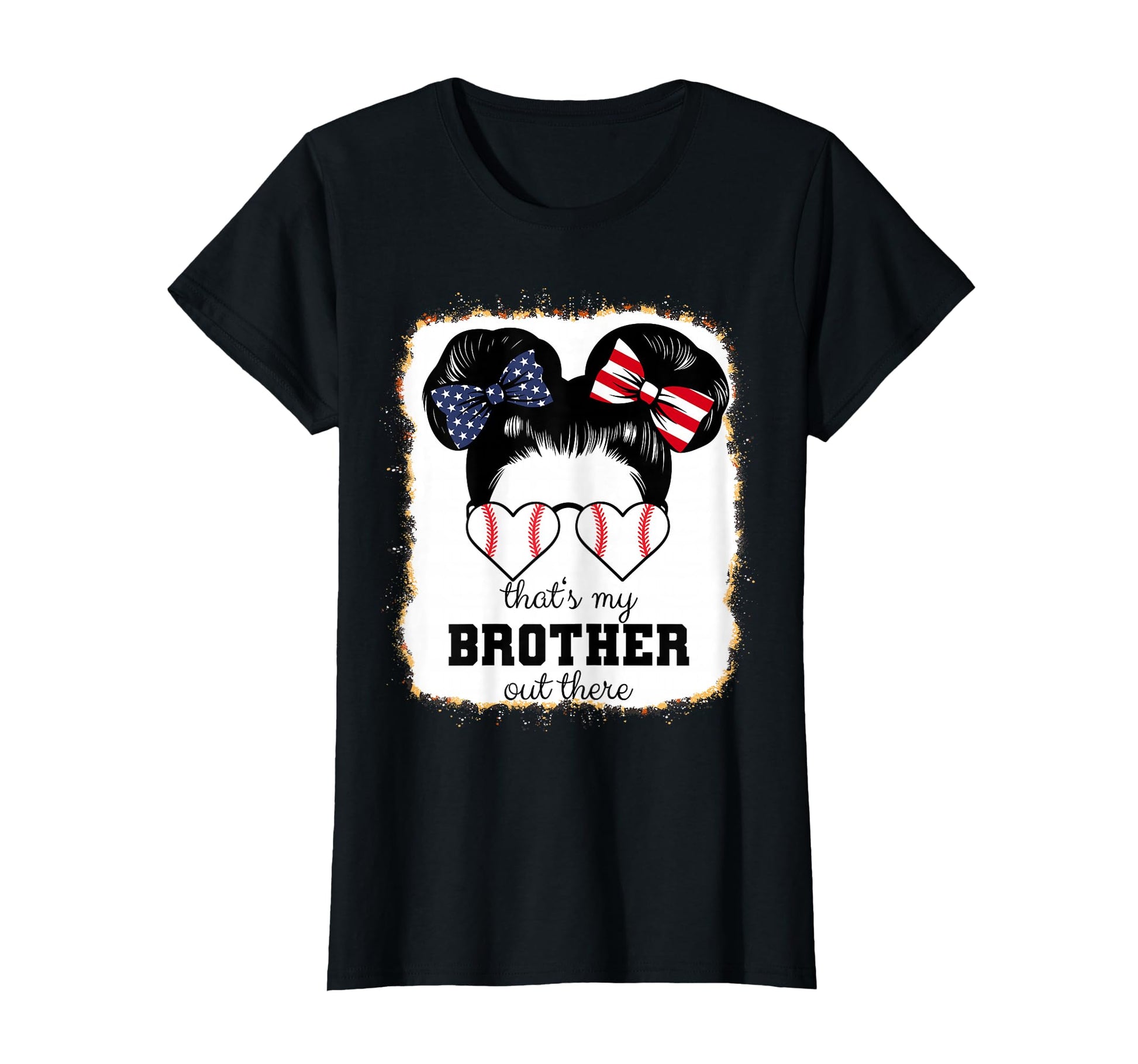 Baseball Sister Bleached Thats My T-Shirt - Aesthetic Graphic for Adults - T-Shirt, Sweatshirt, Hoodie