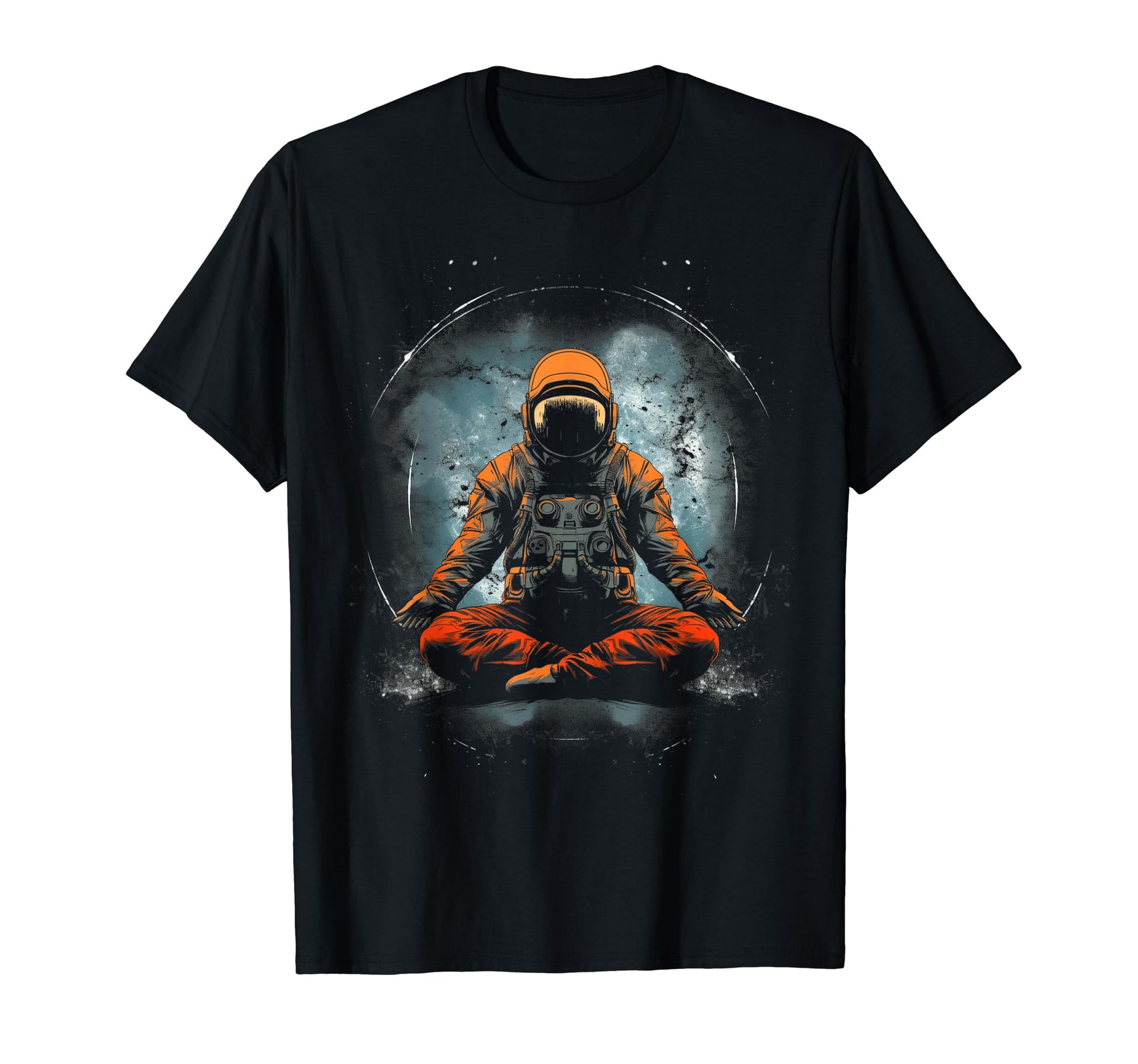 Astronaut Space Distressed 90S T-Shirt - Casual Everyday Wear Men Women - T-Shirt, Sweatshirt, Hoodie