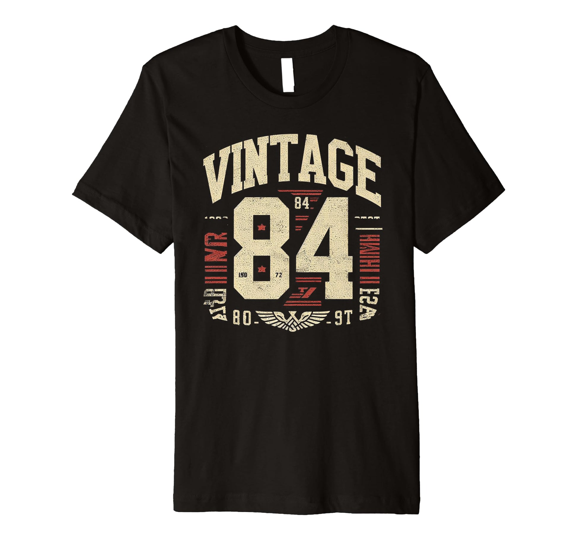 1984 Birthday 84 Born 1984 Typography T-Shirt - Streetwear Style Unisex - T-Shirt, Sweatshirt, Hoodie