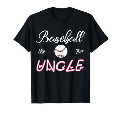 Baseball Uncle Birthday Sport Baseball T-Shirt - Graphic Print for Adults - T-Shirt, Sweatshirt, Hoodie
