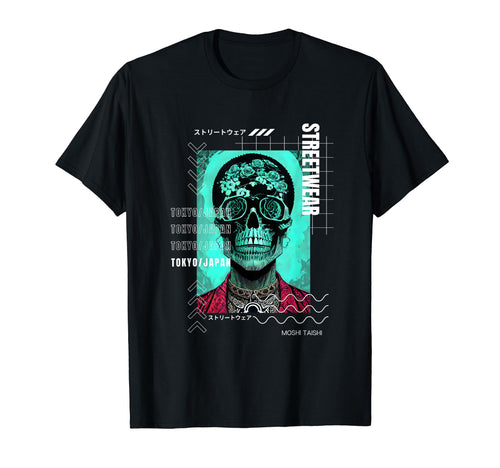 Japanese Streetwear Vaporwave Otaku T-Shirt - Graphic Print Men Women - T-Shirt, Sweatshirt, Hoodie