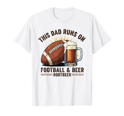 Funny Sport Fan This Dad Runs T-Shirt - Casual Everyday Wear Unisex - T-Shirt, Sweatshirt, Hoodie