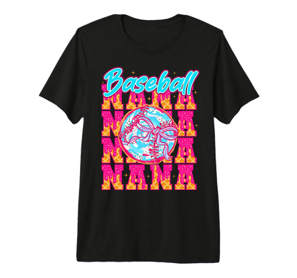 Baseball Drip Nana Ice Cream Drip T-Shirt - Trendy Graphic Men Women - T-Shirt, Sweatshirt, Hoodie