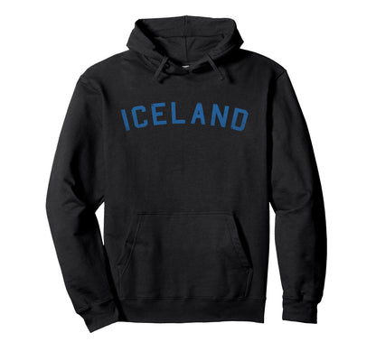 Varsity Iceland Hoodie - Streetwear Style Unisex - T-Shirt, Sweatshirt, Hoodie